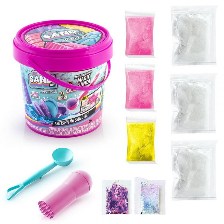 CANAL TOYS SDD017 Набор для изготовления песчаного слайма SO SAND DIY в ведерке