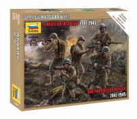 Звезда (ZVEZDA) 6278з Сборная модель ZVEZDA Американская пехота 1941-1945 1:72