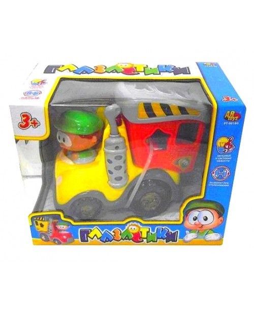 ABtoys PT-00180 Машинка Глазастики, световые и звуковые эффекты