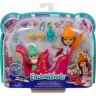 Mattel GJX31 Энчантималс Игровой набор Рождественские сани с куклой Фелисити Лис
