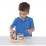 Melissa&Doug 1272 Пазл-кубики со звуком "Транспорт"