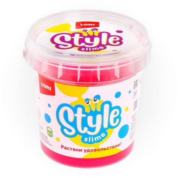 LORI Сл-001 STYLE SLIME классический " Розовый с ароматом вишни", 150мл. LORI Сл-001 STYLE SLIME классический " Розовый с ароматом вишни", 150мл.