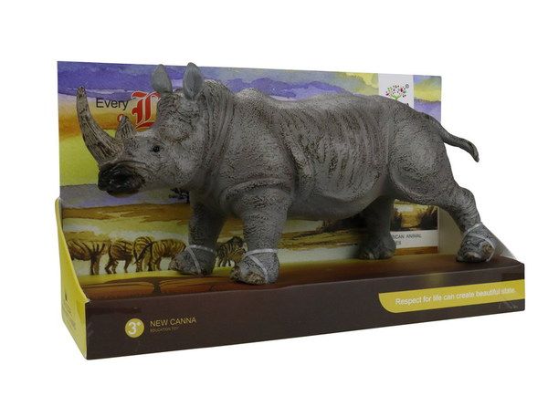 New Canna education toy Х133-SBM Фигурка Носорог