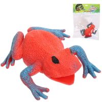 ABtoys (АБтойс) PT-01734 Фигурка Abtoys Юный натуралист Лягушки Лягушка (красная с синими лапками), термопластичная резина