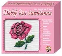 Вышивка. Роза (Россия)