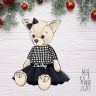 Orange Toys LD044 Lucky Doggy Мягкая игрушка Собачка Lucky Lili: В стиле Коко, 25 см