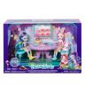 Mattel GLD41 Энчантималс Игровой набор "Чаепитие Пэттер Павлины и Бри Кроли"