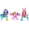 Mattel GLD41 Энчантималс Игровой набор "Чаепитие Пэттер Павлины и Бри Кроли"