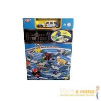 Motormax 76700 Dyna city Игровой набор Банк (в комплекте с машинкой 1:64)
