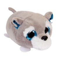 AB toys M1008 Мягкая игрушка Собачка серая, 10 см