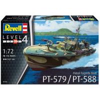 Сборная модель Revell 05165 Патрульная Торпедная Лодка PT-588/PT-579 late, 1:72