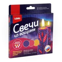 LORI Пз/С-008 Набор для творчества LORI Свечи из вощины Нежность лепестков