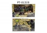 ABtoys PT-01319 Боевая сила Набор военной техники с фигуркой и акссесуарами