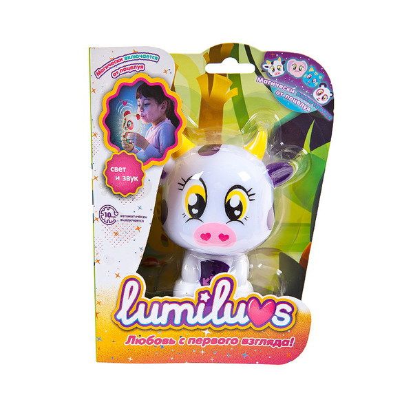 ABtoys (АБтойс) LB004A6 Ночник LUMILUVS Корова Molly