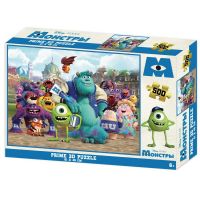 Prime 3D 10465-SBM Пазл Super 3D Монстры 500 элементов