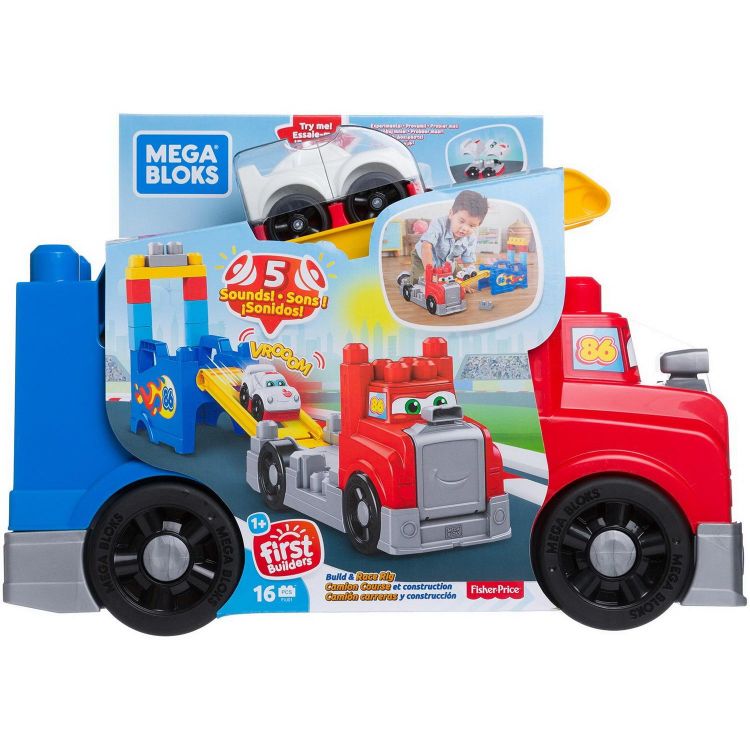 Mattel FVJ01 Mega Bloks Набор "Большая Машинка для гонок"