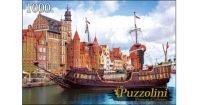 Puzzolini 7716 Пазл Польша Город Гданьск, 1000 элементов