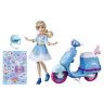 Hasbro E8937 Игровой набор Кукла Принцесса Дисней Комфи, Золушка со скутером