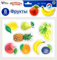 Десятое королевство 02708 Игра магнитная развивающая Магнитные истории "Фрукты"