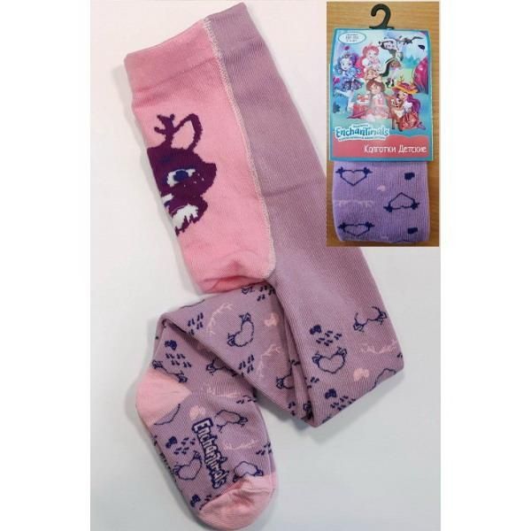 No name T-C02-EN-110-116 Колготки детские Enchantimals Фиолетовые рост 110-116
