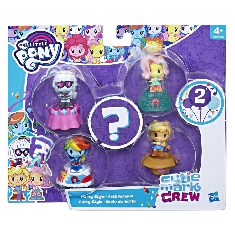 Hasbro E2730 MLP Игровой набор из 5 пони Милашка Пони Cutie Mark Crew S2