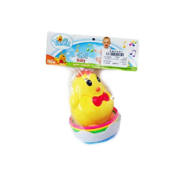 Junfa Toys LB8808D Неваляшка Цыпленок, 17 см