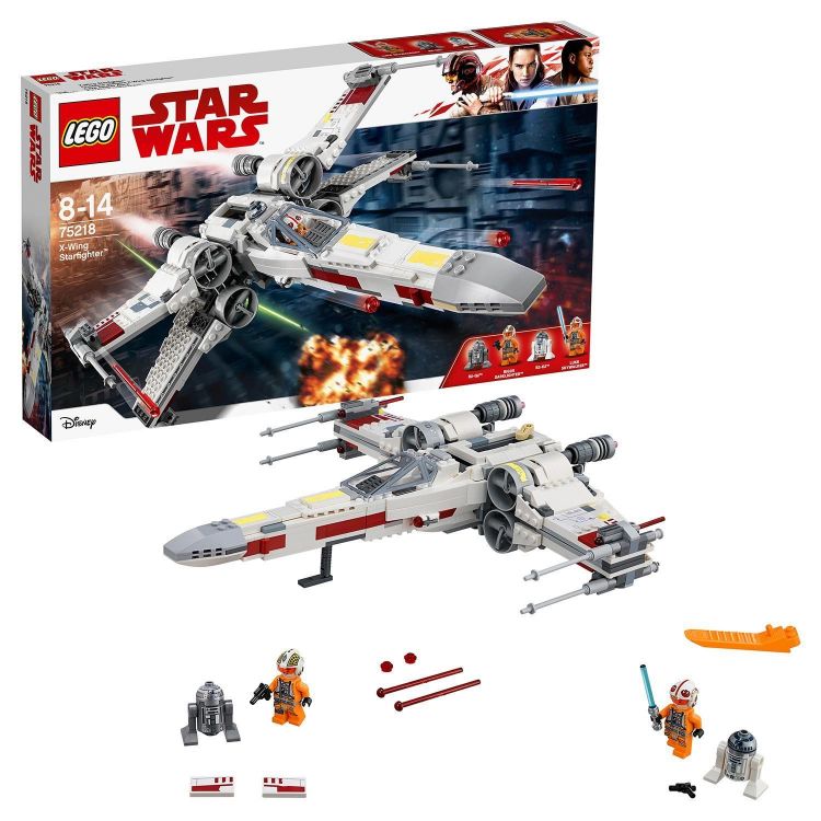 Lego Star Wars 75218 Конструктор Лего Звездные войны Звёздный истребитель типа Х, 731 деталь