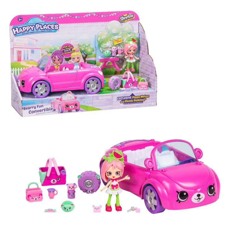 Moose 56503 Игровой набор Happy Places Кабриолет "Веселый мишка"