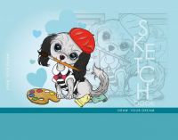 Art Studio of Happiness 8434(21602) Блокнот Art Studio of Happiness Little artist 48 листов