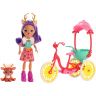 Mattel GJX30 Энчантималс Игровой набор Велосипедная прогулка с куклой Данессой Олени