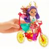 Mattel GJX30 Энчантималс Игровой набор Велосипедная прогулка с куклой Данессой Олени
