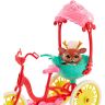 Mattel GJX30 Энчантималс Игровой набор Велосипедная прогулка с куклой Данессой Олени
