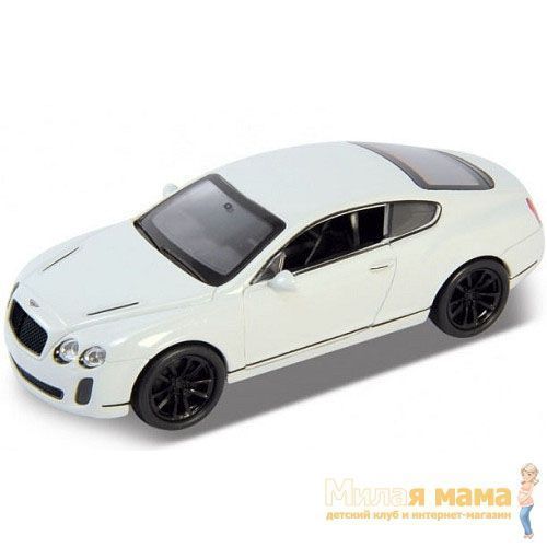Welly 43623 Велли Модель машины 1:34-39 Bentley Continental Supersports