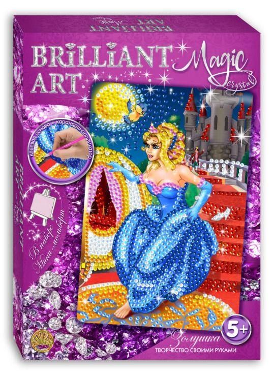 Лапландия 64542 Magic Crystal Мозаика со стразами Золушка