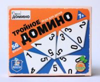 Десятое королевство 02982ДК Настольная игра Десятое королевство Тройное домино 56 деревянных фишек