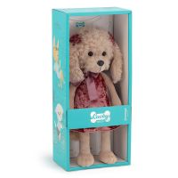 Orange Toys LD038 Lucky Doggy Мягкая игрушка Собачка Lucky Dolly: Ретро вечеринка, 25 см