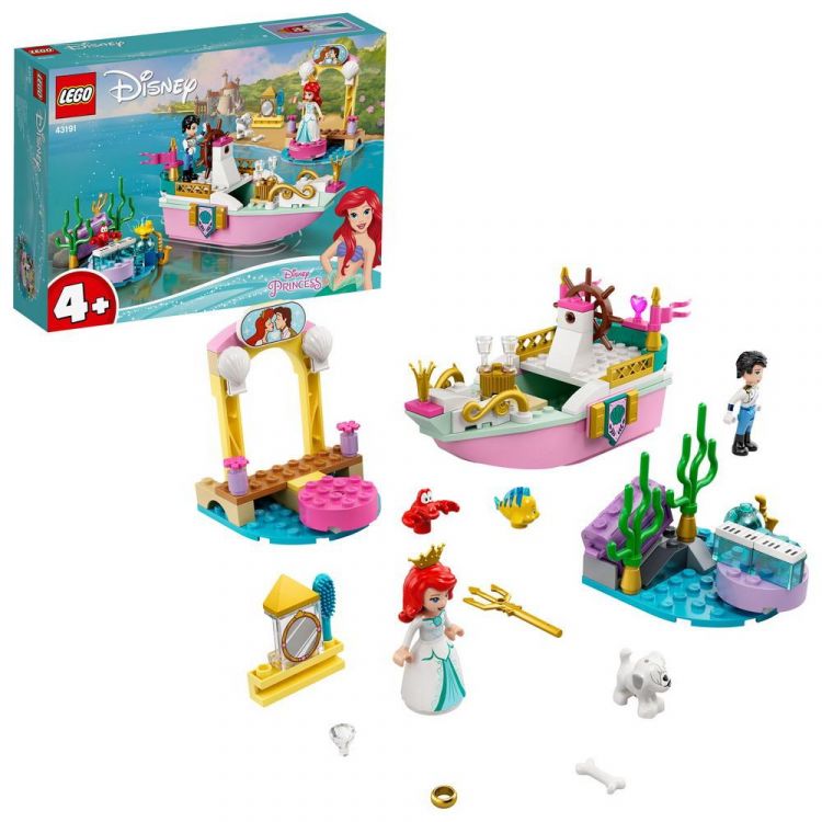 LEGO (Лего) 43191-L Конструктор LEGO Disney Princess Праздничный корабль Ариэль