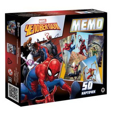 Издательский дом Лев 4603-5 Настольная игра Издательский дом Лев Мемо Человек-паук