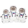 BUDI BASA Ks22-067 Мягкая игрушка Кот Басик в костюме космонавта, 22 см