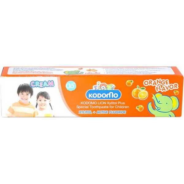 Lion Kodomo 015289 LION KODOMO Зубная паста "Апельсин" (0,5+), 80 гр, Тайланд
