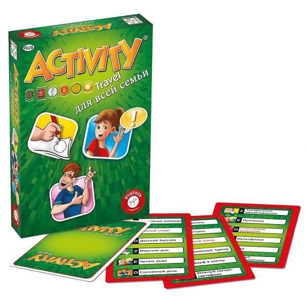 Piatnik 793295 Настольная игра Activity Travel для всей семьи, компактная версия