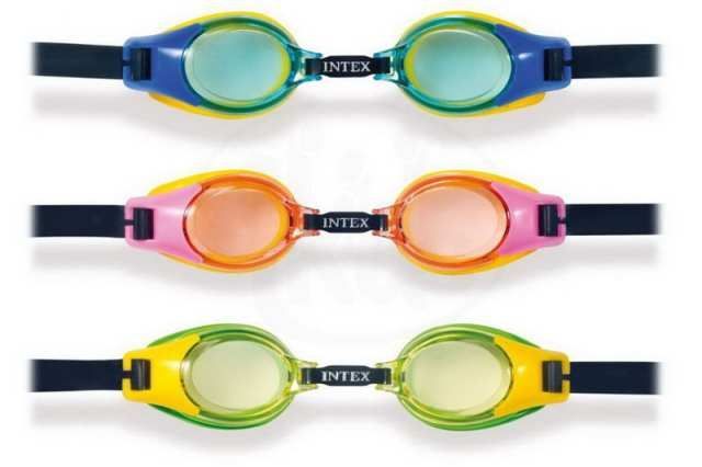 INTEX int55601 Очки для плавания JUNIOR 3 цв. INTEX int55601 Очки для плавания JUNIOR 3 цв.