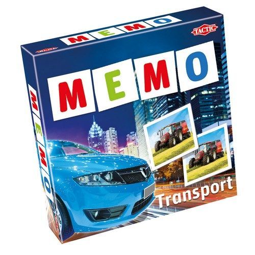 Tactic Games 41442 Игра Мемо «Транспорт»