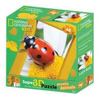 Prime 3D 13676-SBM Пазл 3D 48 Божья коровка
