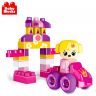 Десятое королевство 03906ДК Baby Blocks Конструктор пластиковый "Замок принцессы", 40 деталей