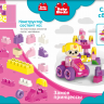 Десятое королевство 03906ДК Baby Blocks Конструктор пластиковый "Замок принцессы", 40 деталей