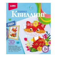 LORI Квл-029 Набор для творчества LORI Квиллинг. Панно "Лисёнок"