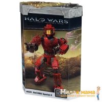 Фигурка воина Spartan II в красной броне из серии "Halo"