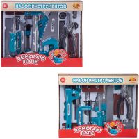 ABtoys (АБтойс) PT-01541 Игровой набор ABtoys Помогаю Папе Инструменты 2 вида, в коробке