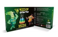 ПК ВИСМА 861пл Набор для экспериментов. Фикси-опыты "Цветная реакция"
